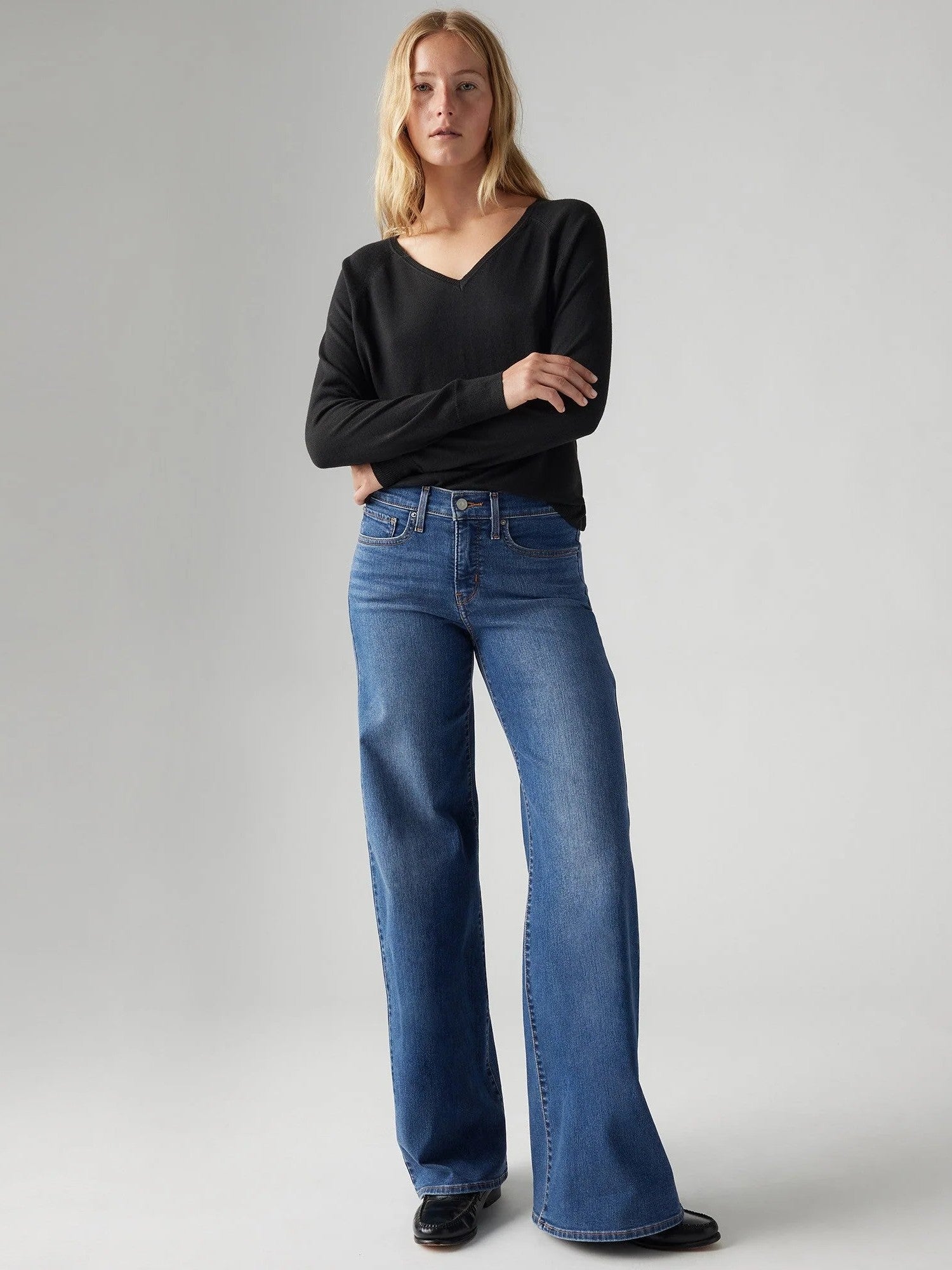 Levi's 318 Shaping Wide Leg Jean - Clever Girl