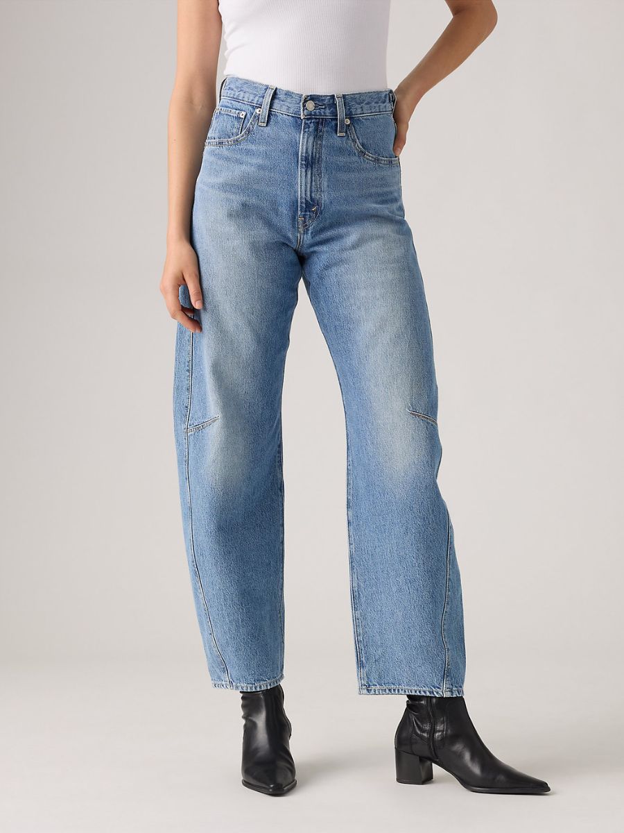 Levi’s Cinch Barrel Let Love In Denim Jeans