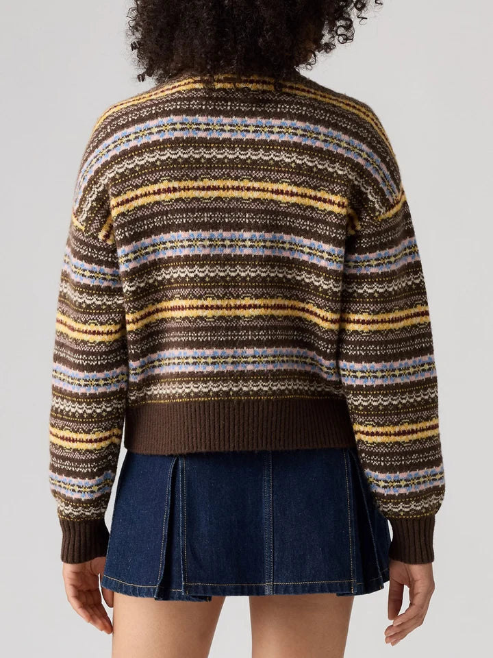 Levi's Charlotte Fair Isle Button Cardigan