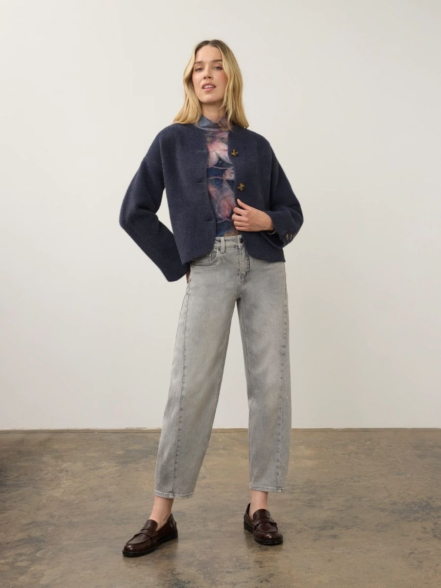 FDJ Almost Cashmere Button Jacket