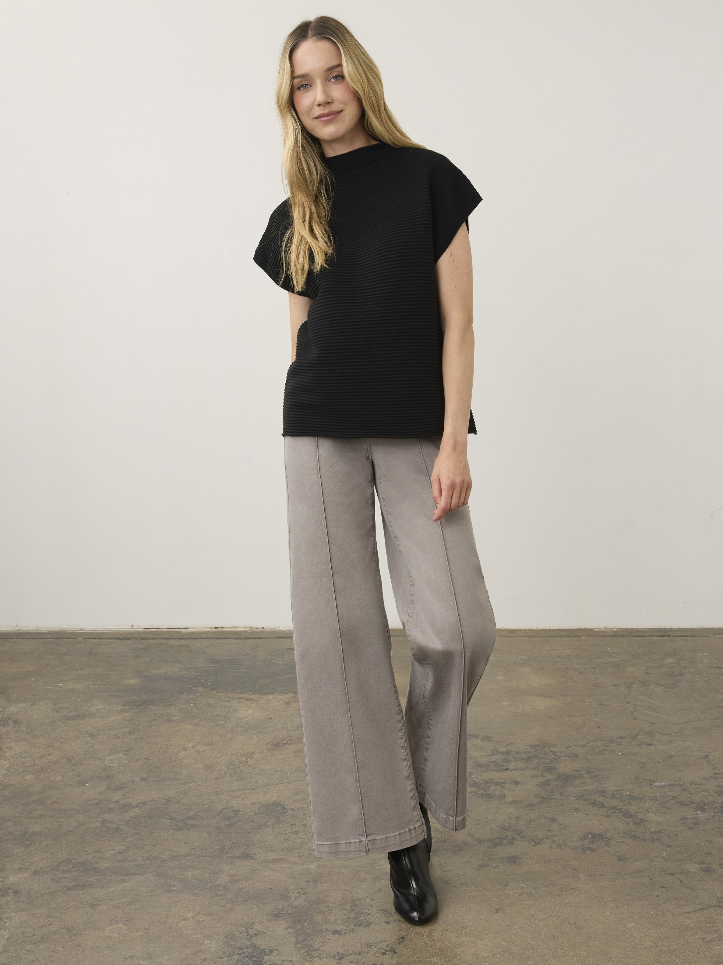 FDJ Otto Cap Sleeve Top