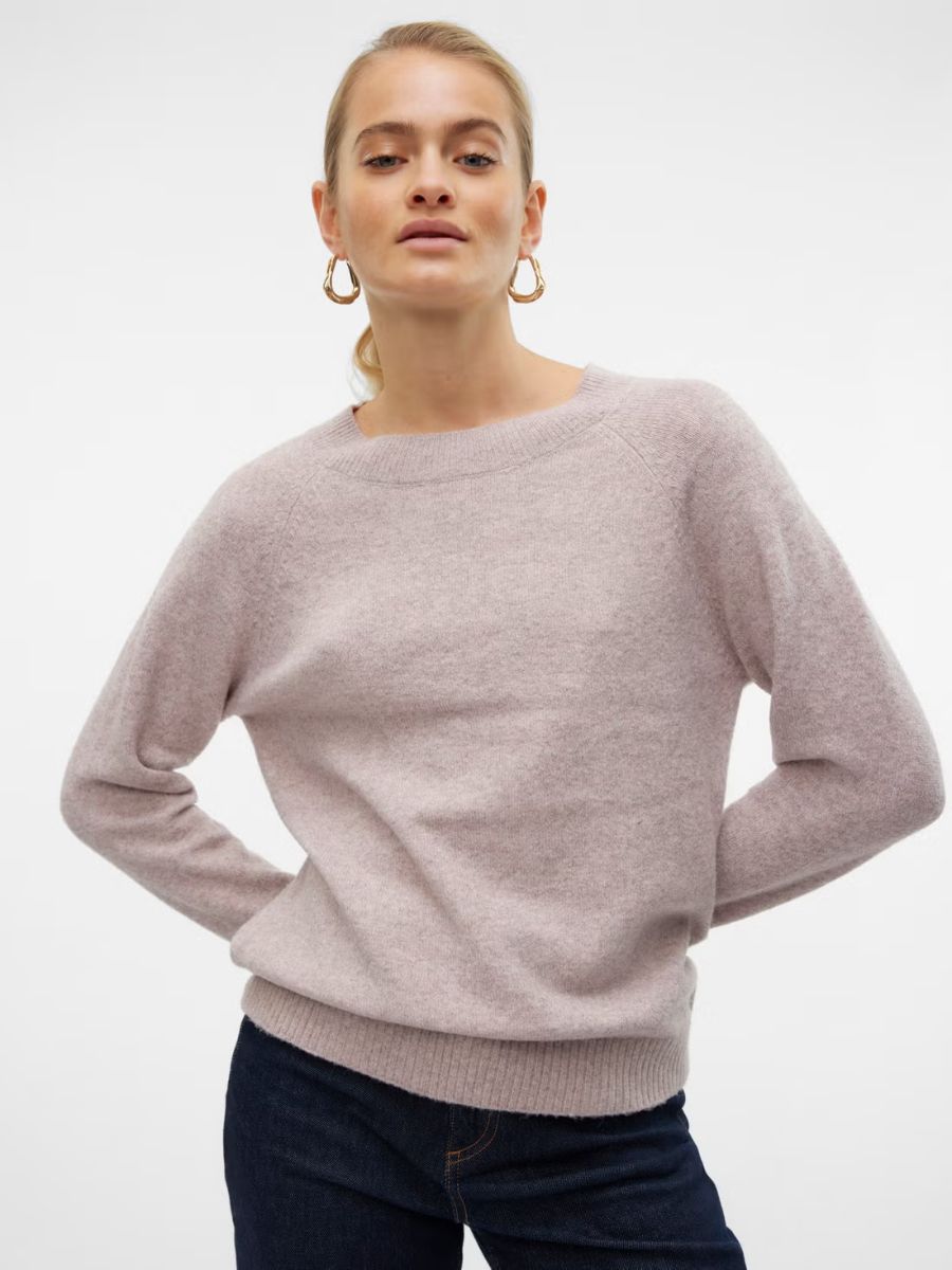 Vero Moda Doffy Crew Neck Knit Sweater
