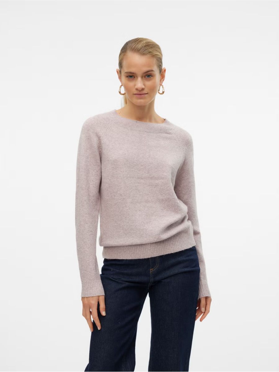 Vero Moda Doffy Crew Neck Knit Sweater