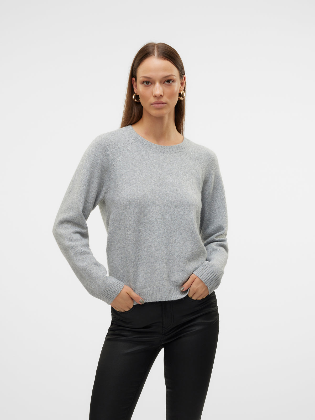Vero Moda Doffy Shine Crew Neck Sweater