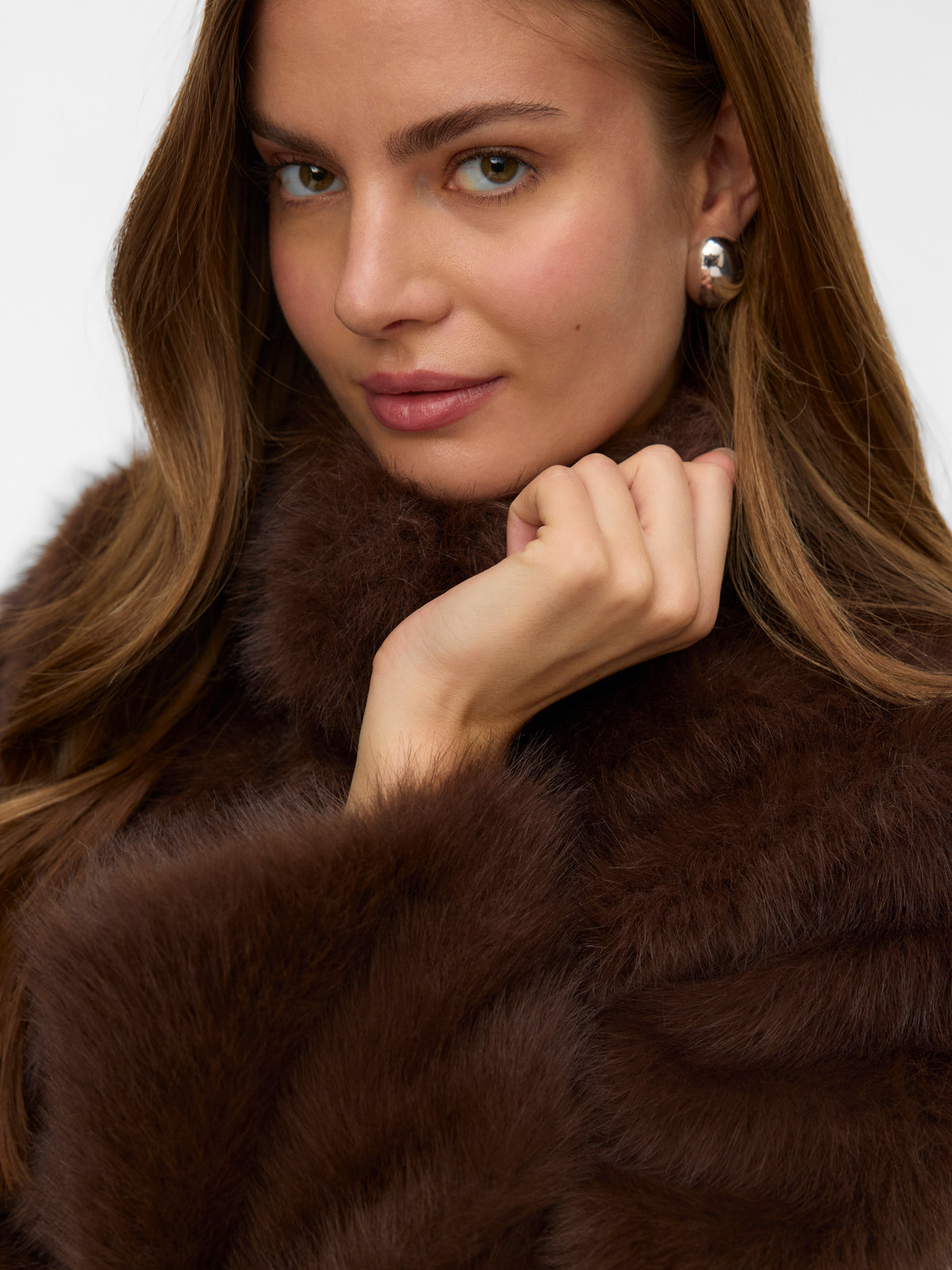 Vero Moda Monroe Faux Fur Short Jacket