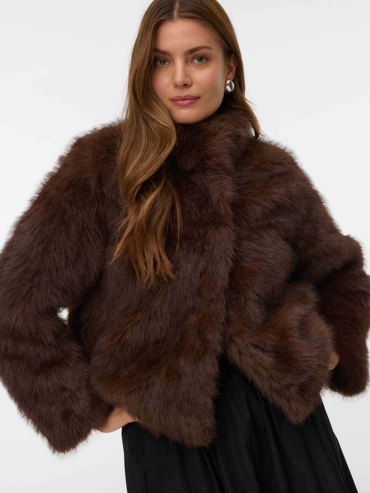 Vero Moda Monroe Faux Fur Short Jacket