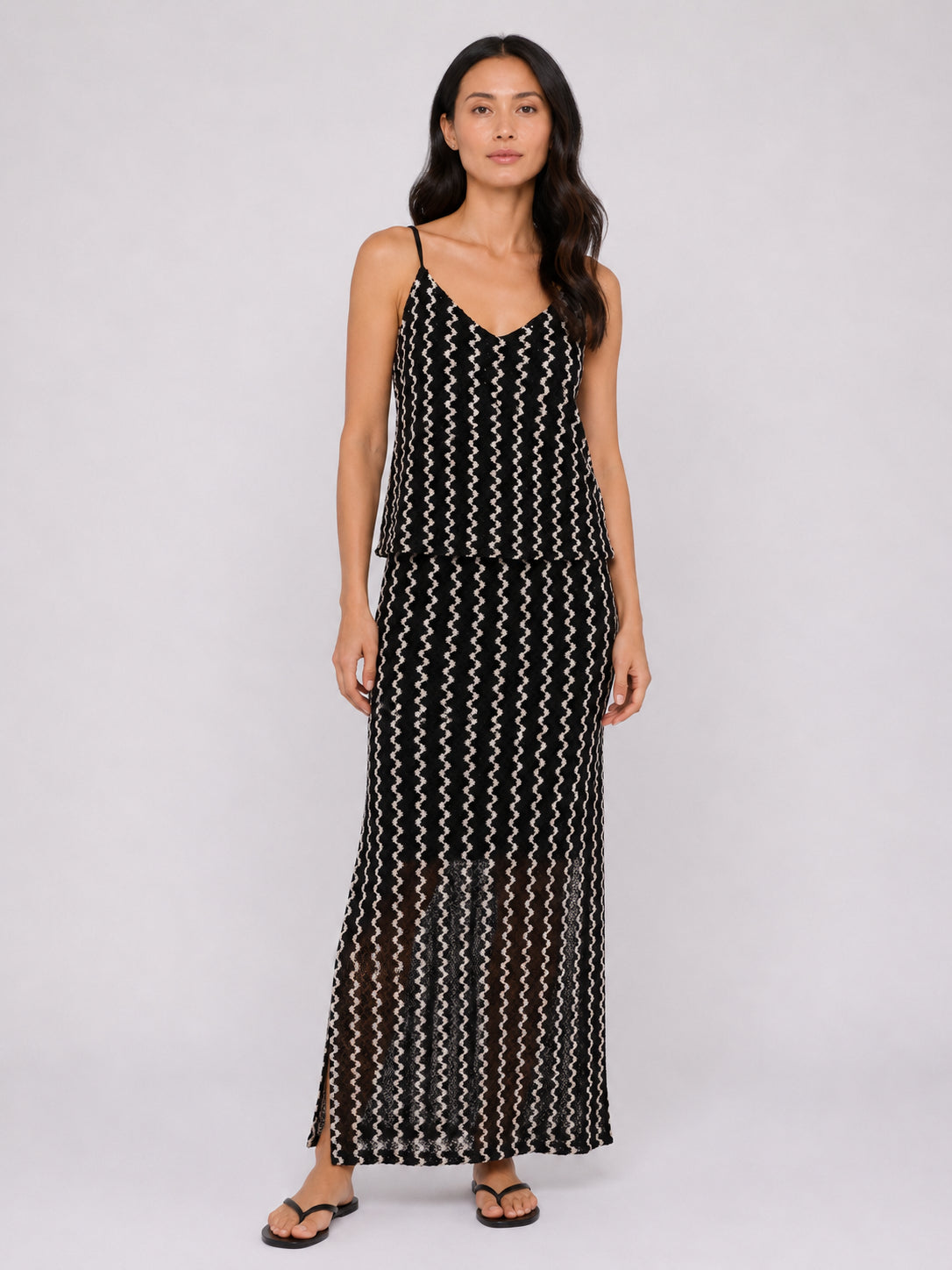 Vero Moda Kinea Crochet Maxi Skirt