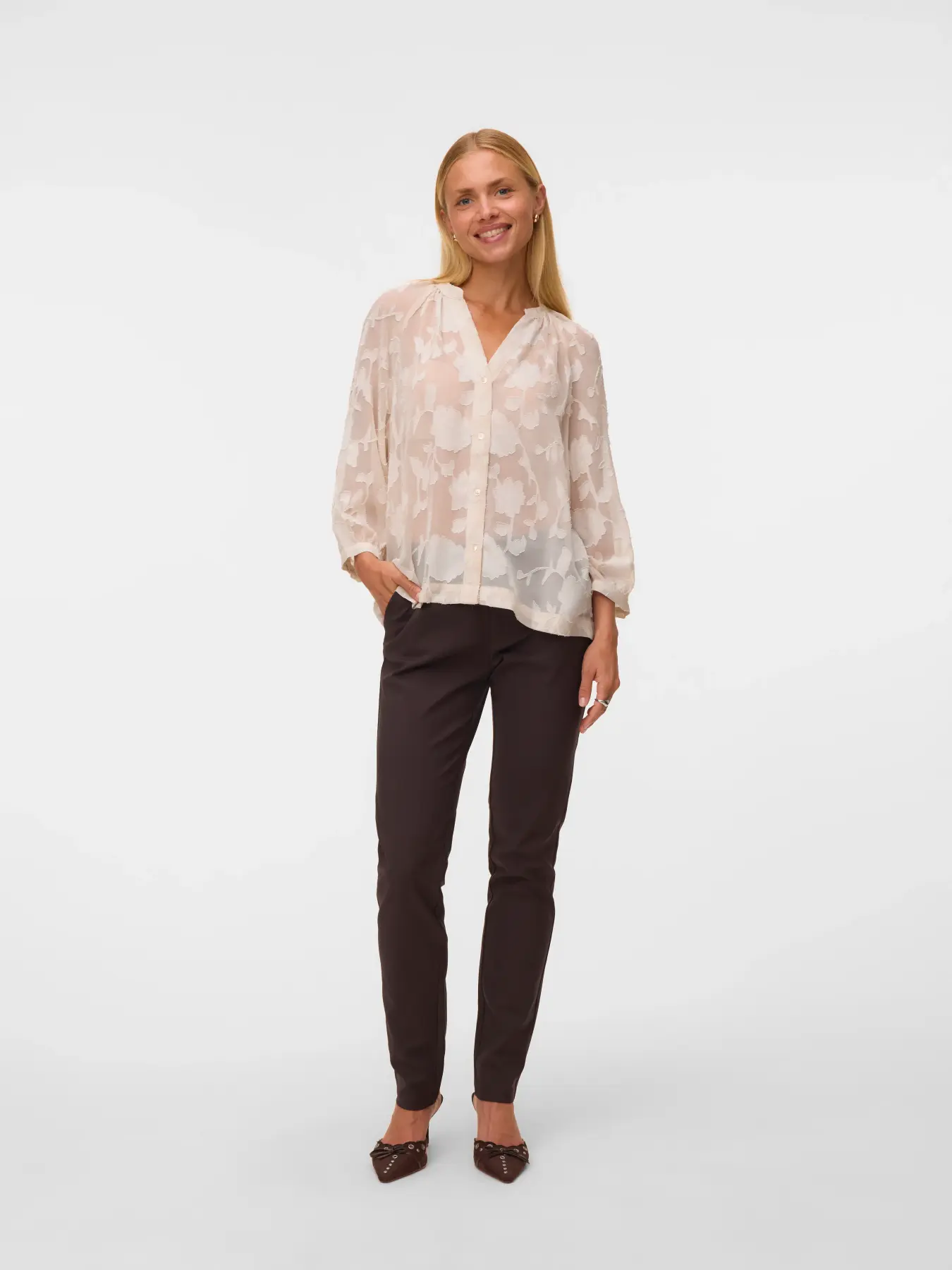 Vero Moda Thursday Floral Shadow Blouse