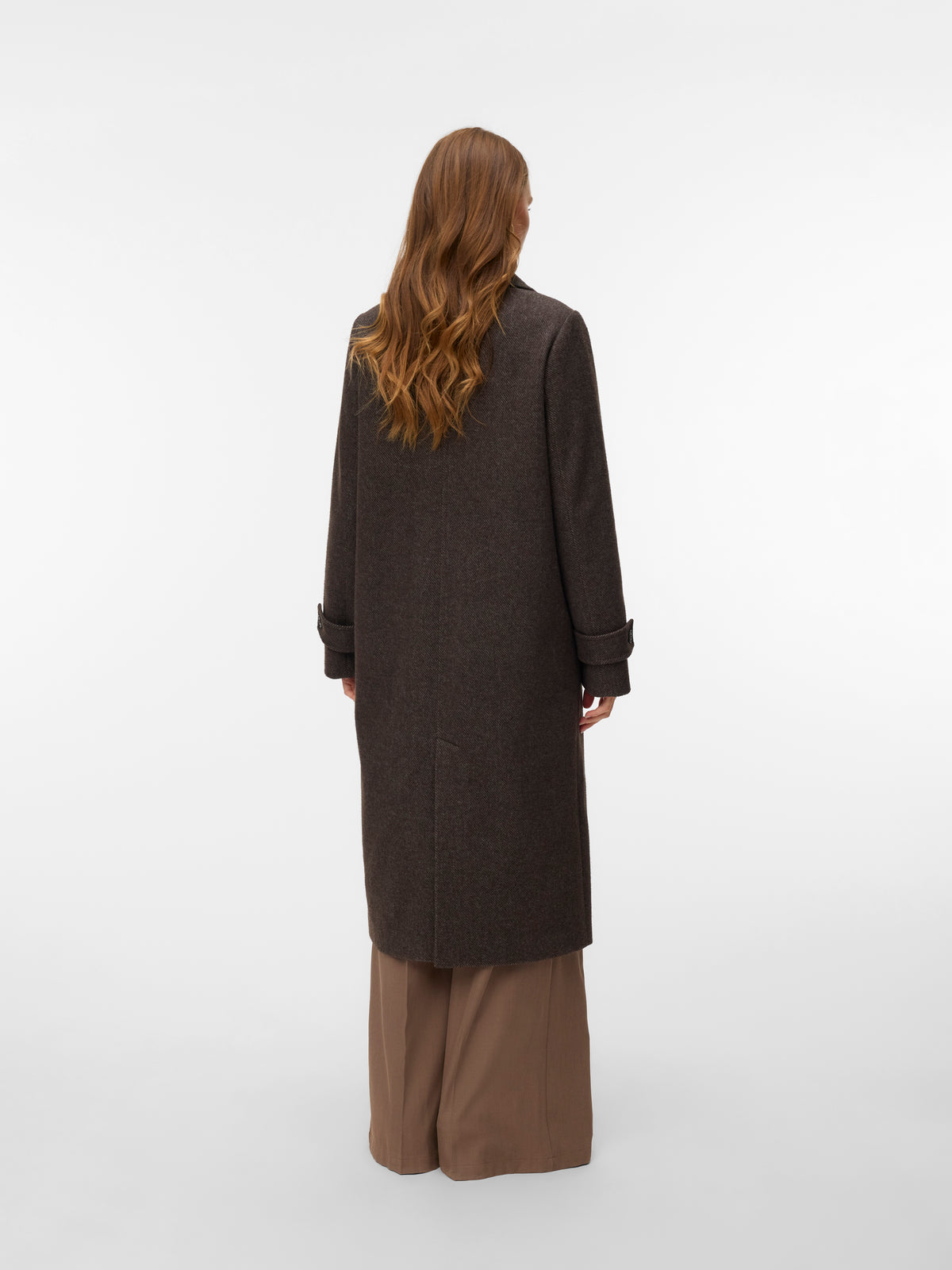Vero Moda Eva Long Double Breasted Coat