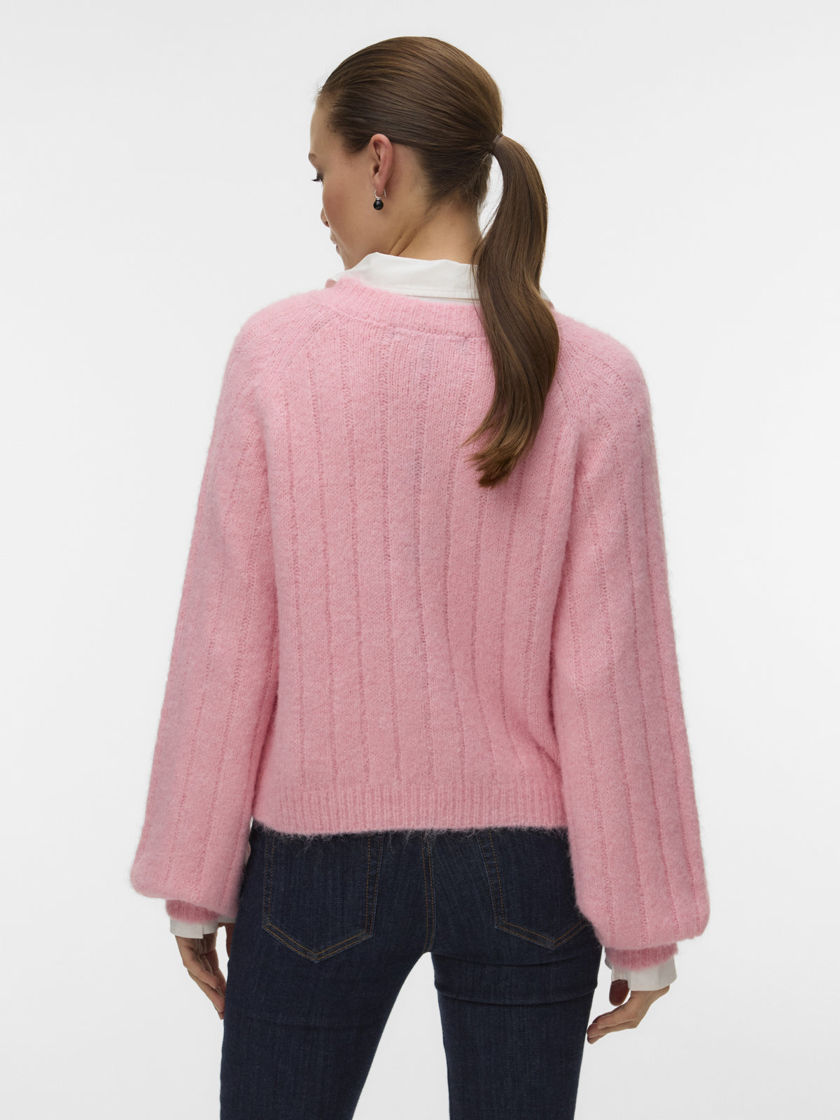 Vero Moda Sally Rhinestone Bow Cardigan