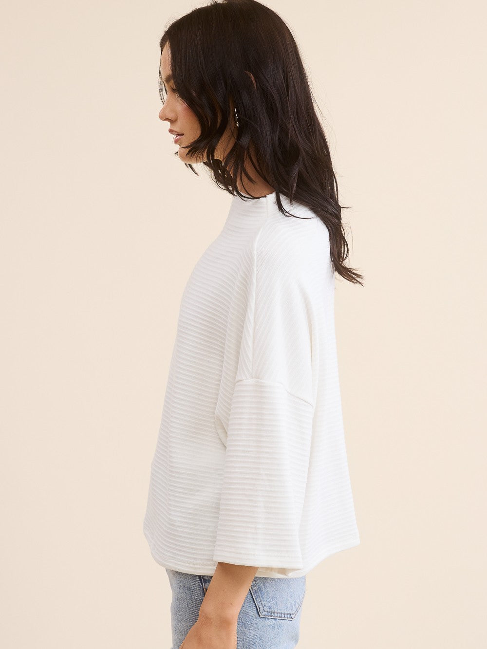 Oh My Otto Boxy Rib Knit Top