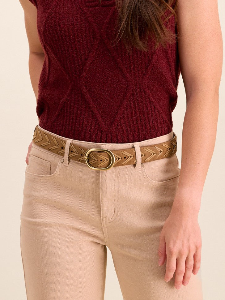 Tribal Laced Strap 1.5" Belt