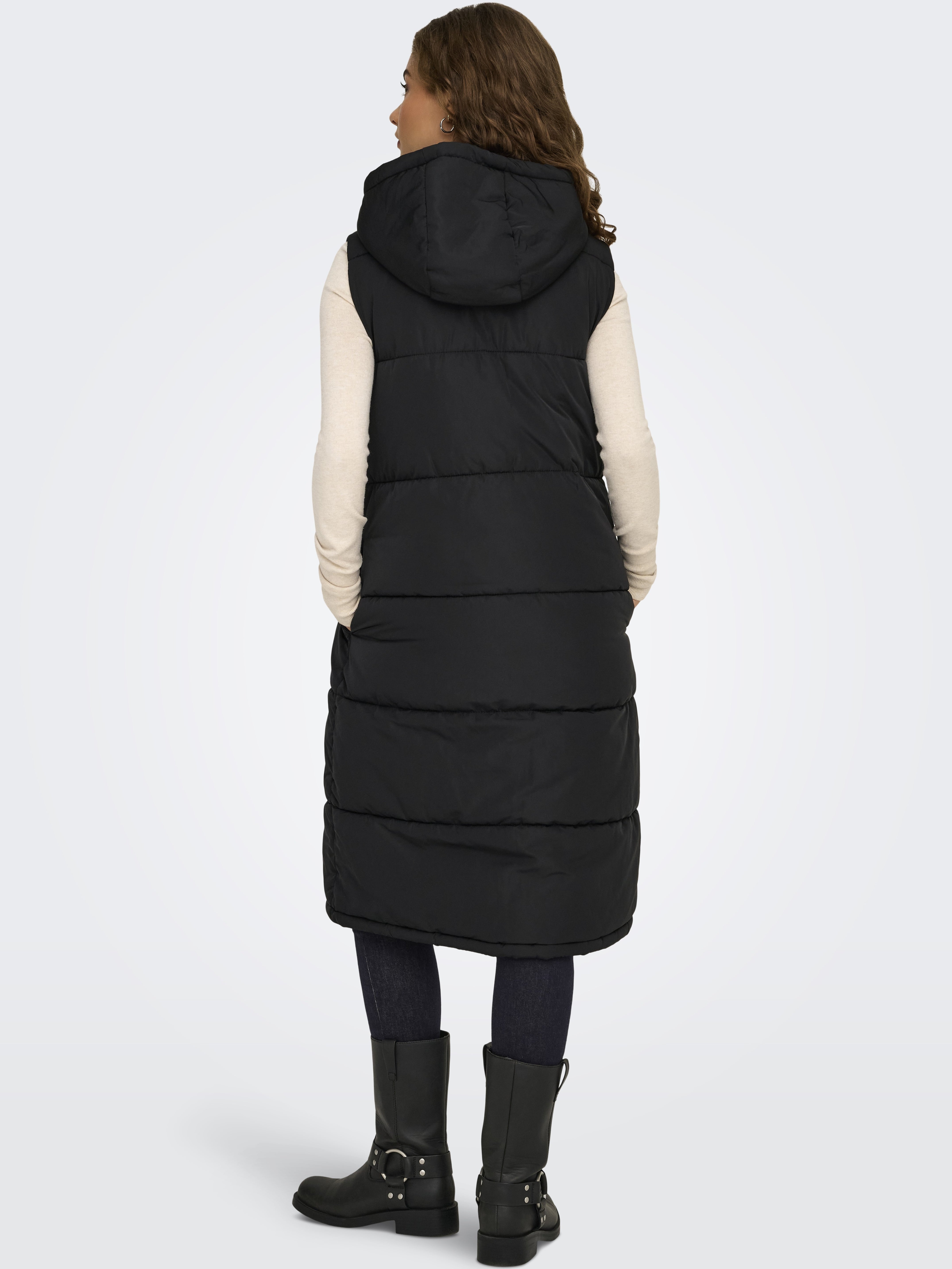 Only Alina Long Hooded Vest