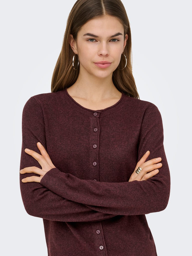 ONLY Loyal Life Button Front Knit Cardigan