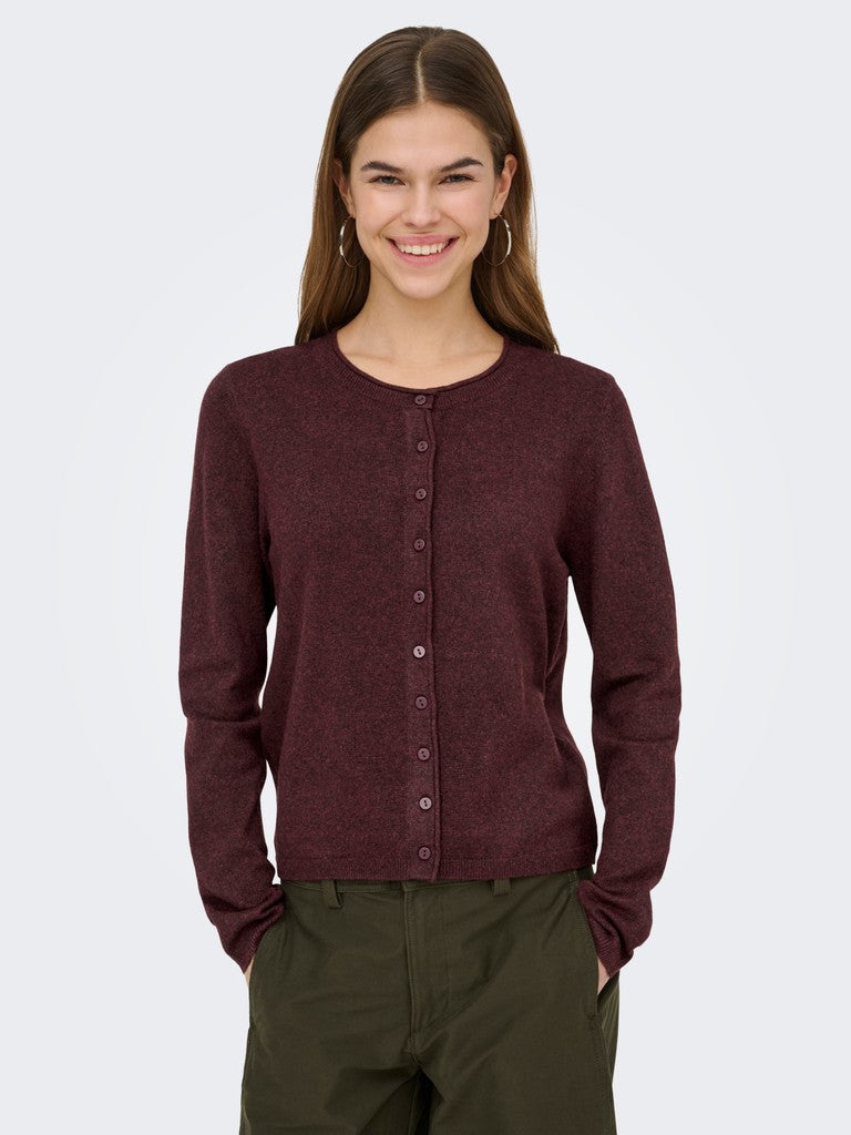ONLY Loyal Life Button Front Knit Cardigan