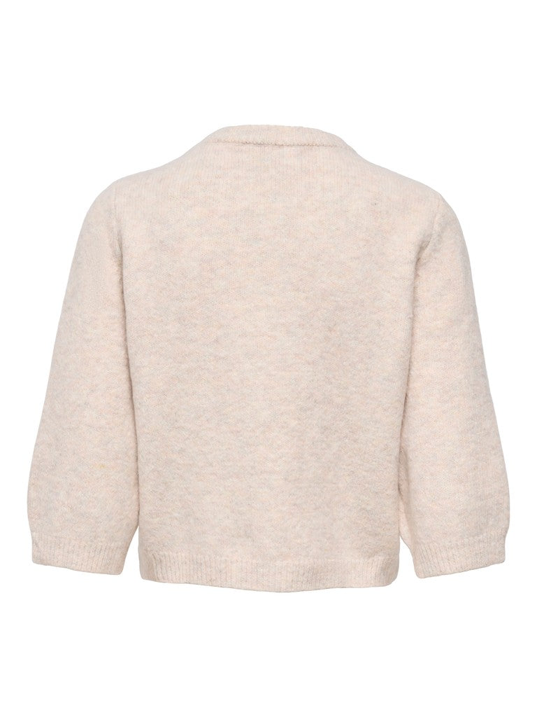 Only Moonstone Rhinestone Crew Neck Sweater