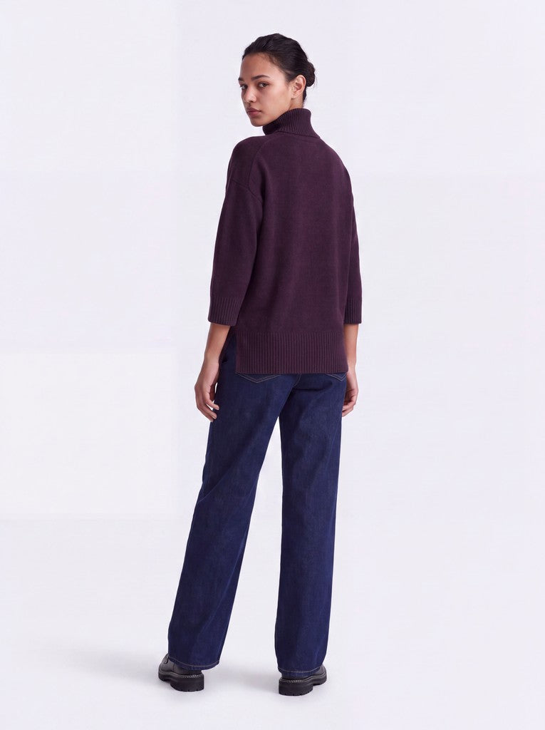 Only Macey Half Sleeve Turtleneck Sweater