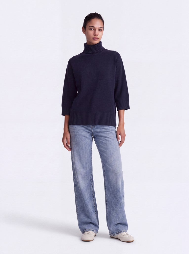 Only Macey Half Sleeve Turtleneck Sweater