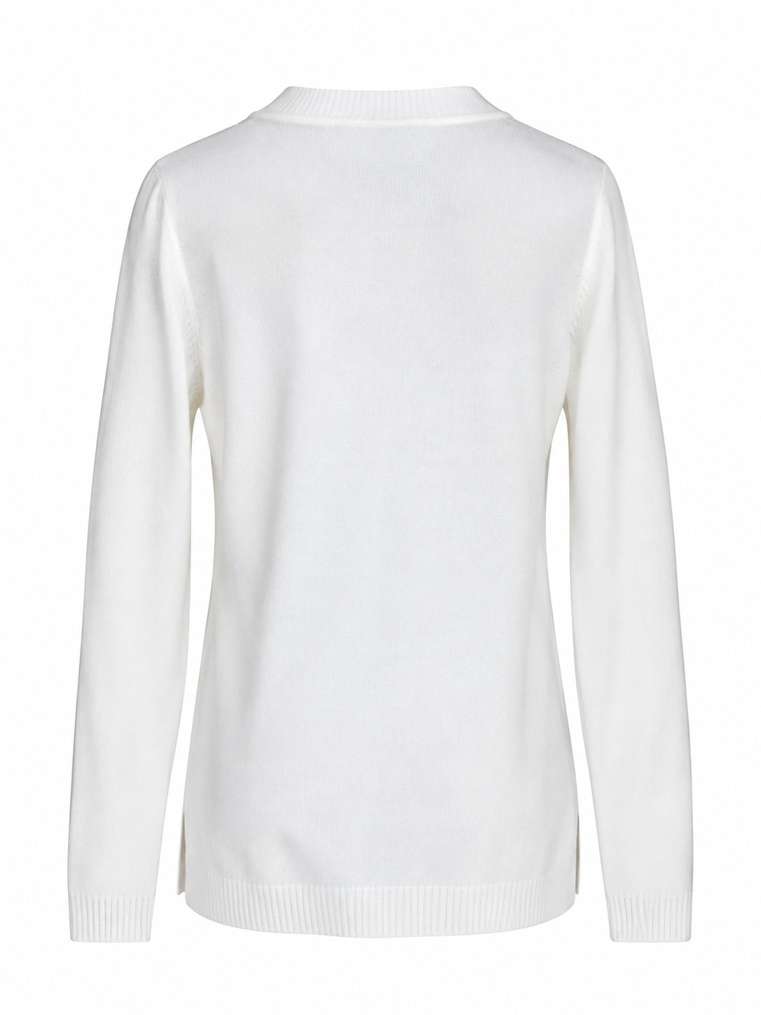 Tiny Cable Knit Crew Neck Sweater