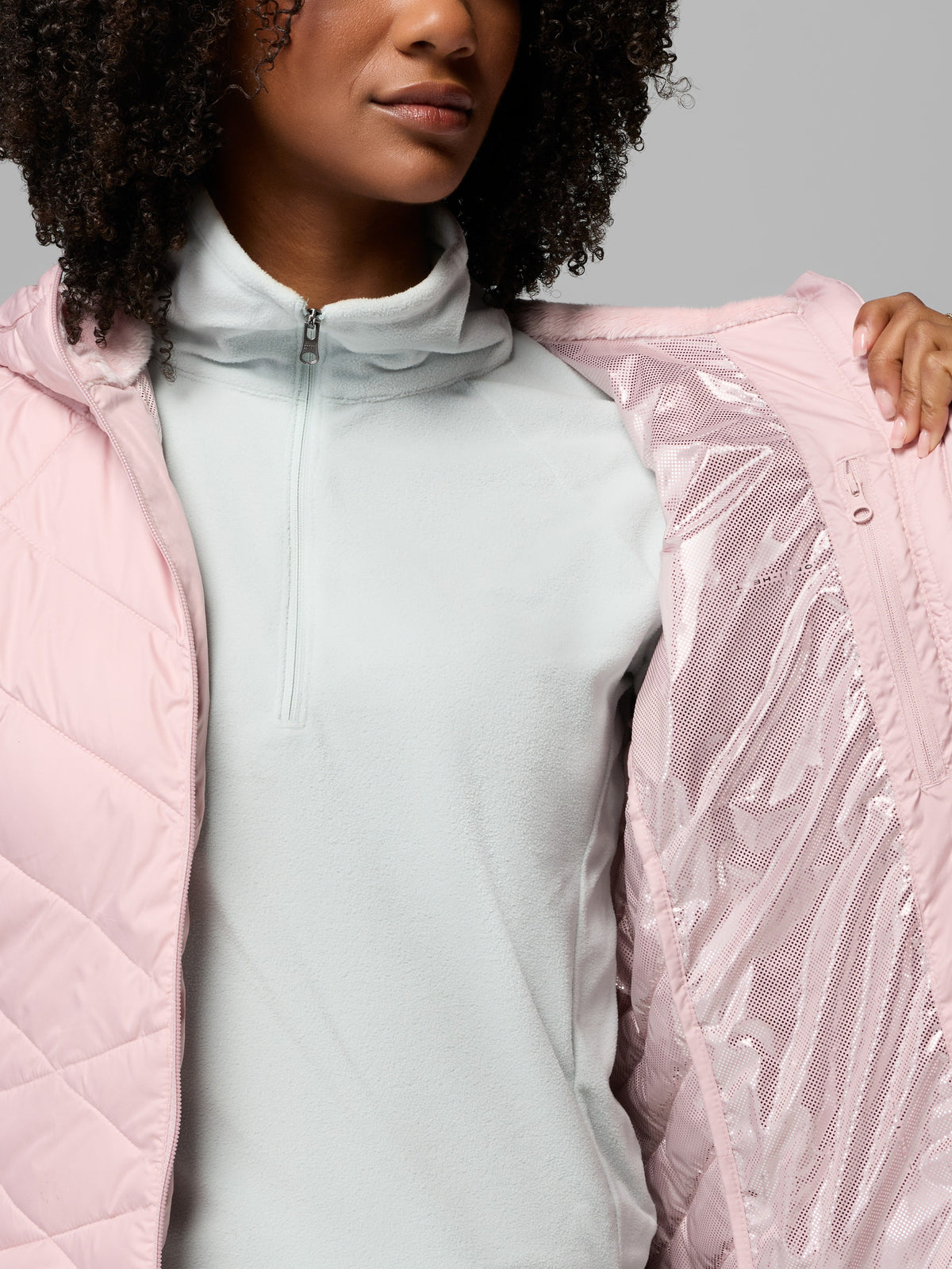 Columbia Heavenly Short Hooded Omni-Heat Jacket