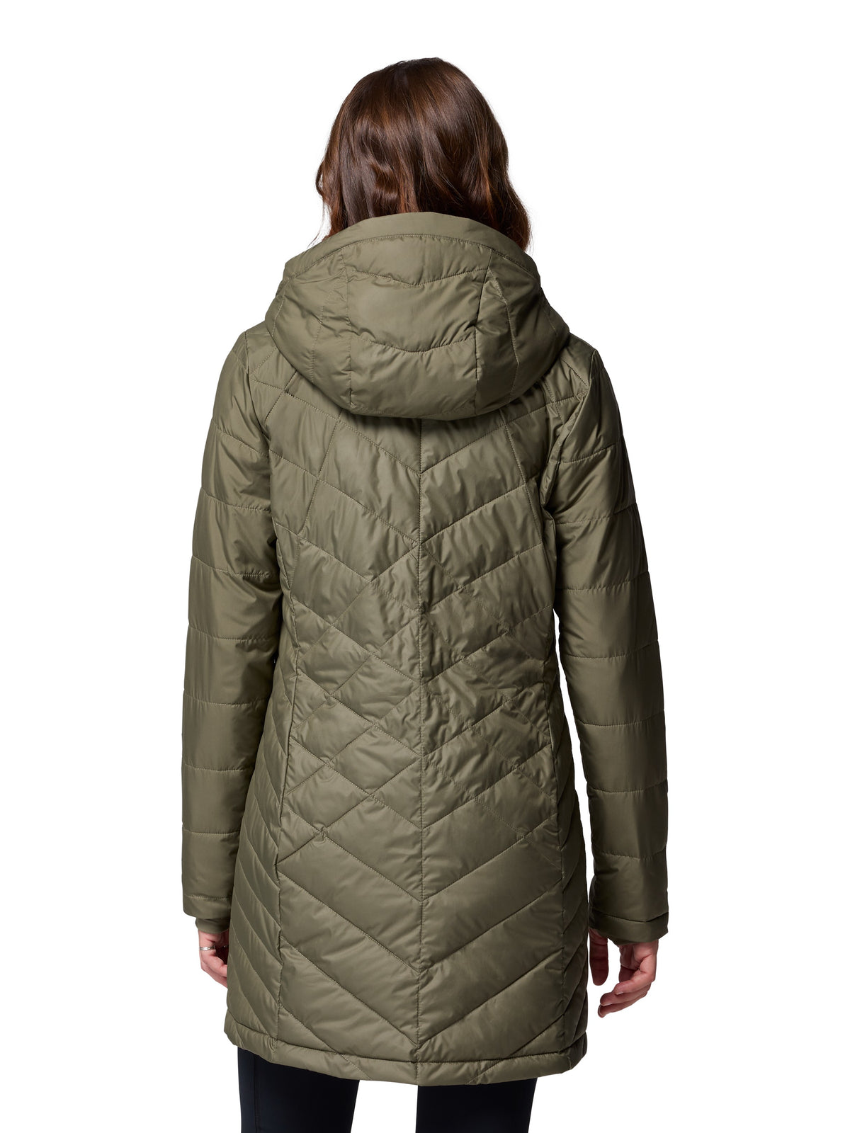 Columbia Heavenly 3/4 Length Hooded Omni-Heat Jacket
