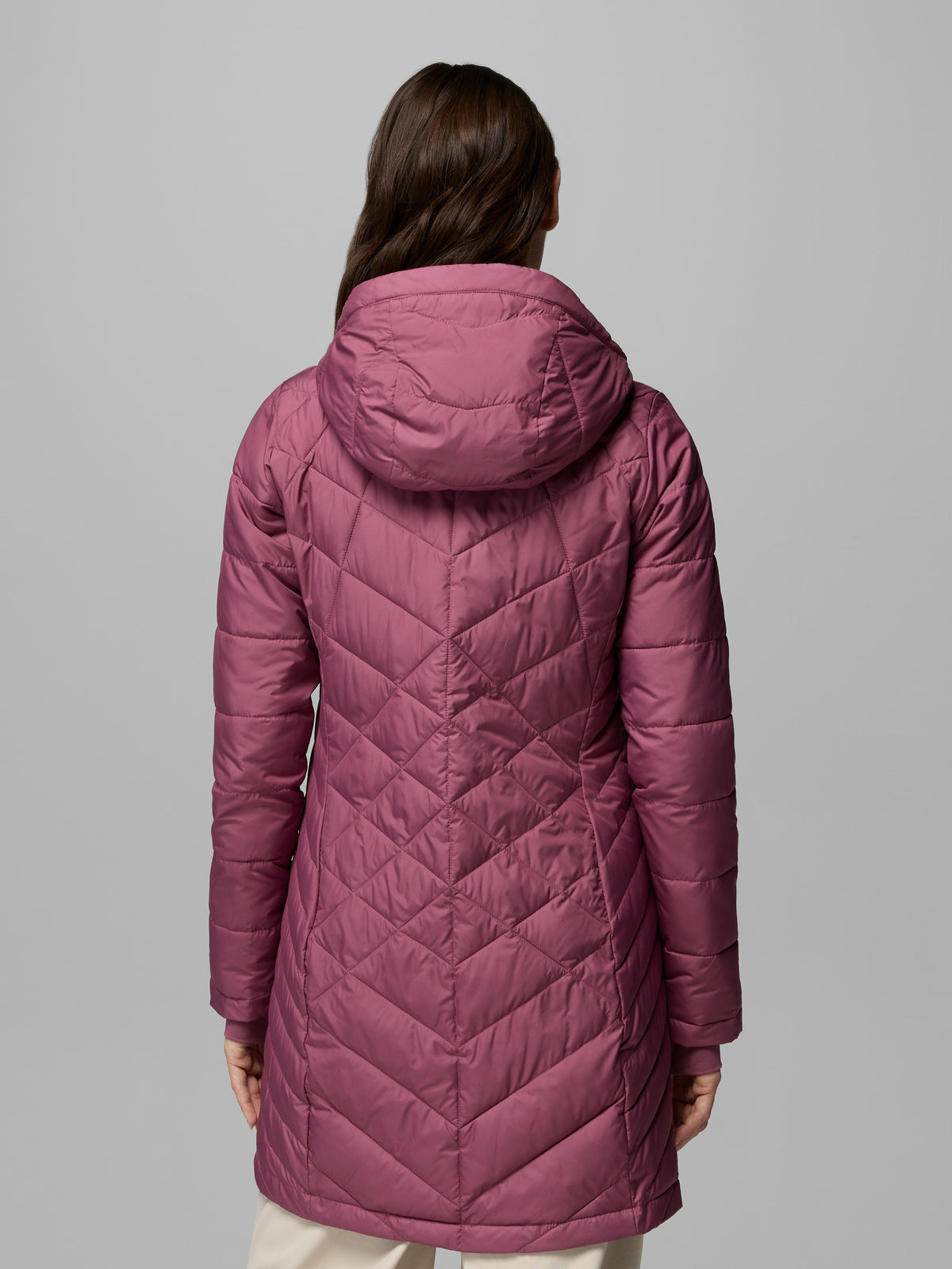 Columbia Heavenly 3/4 Length Hooded Omni-Heat Jacket