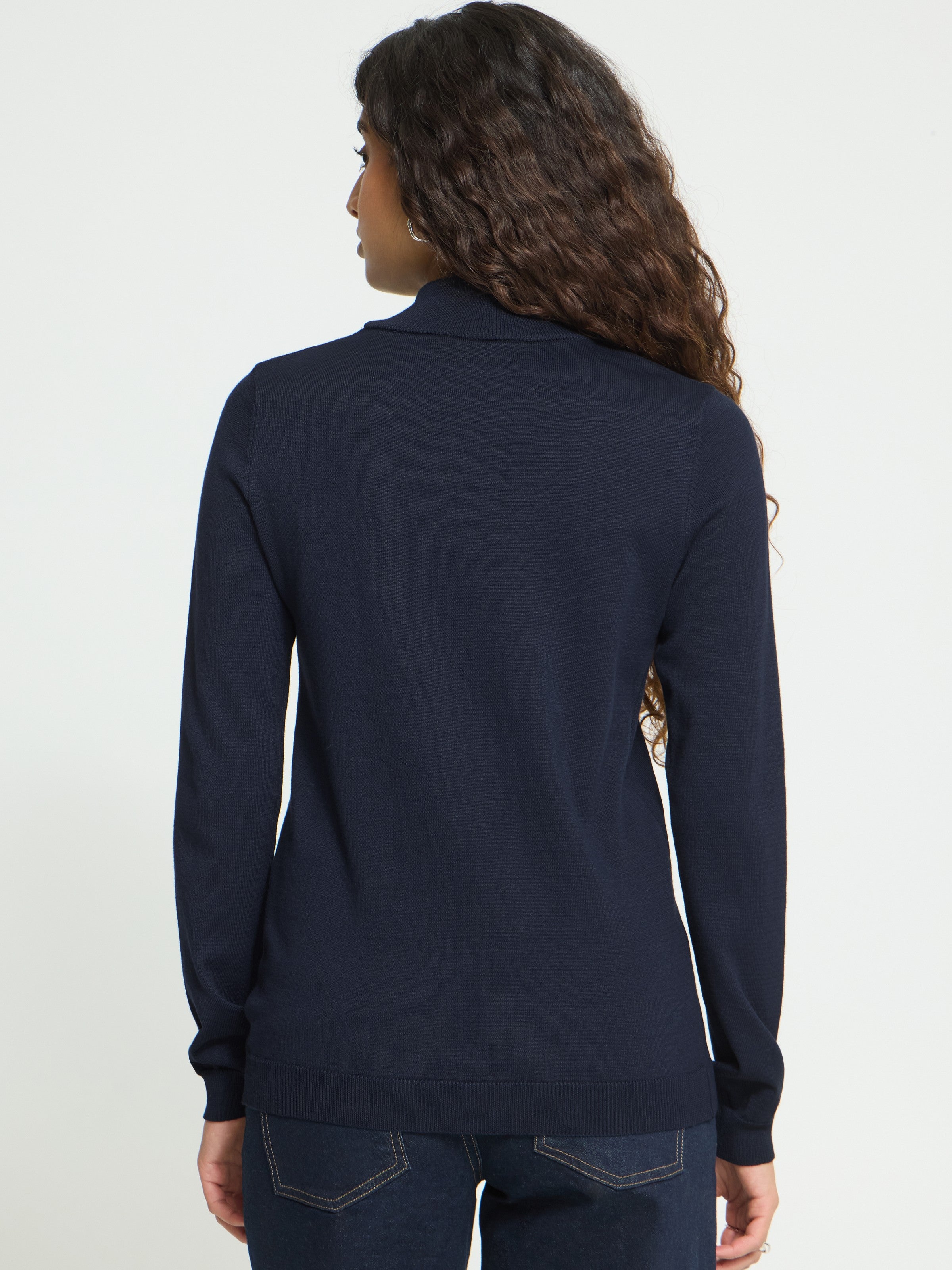 Ichi Luis Classic Turtleneck Sweater