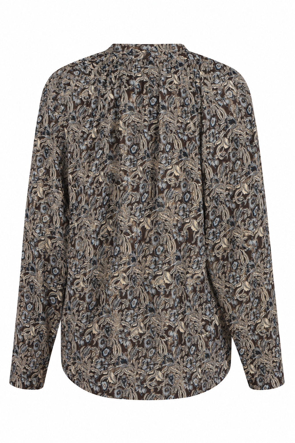Fransa Long Sleeve V-Neck Seen Tee