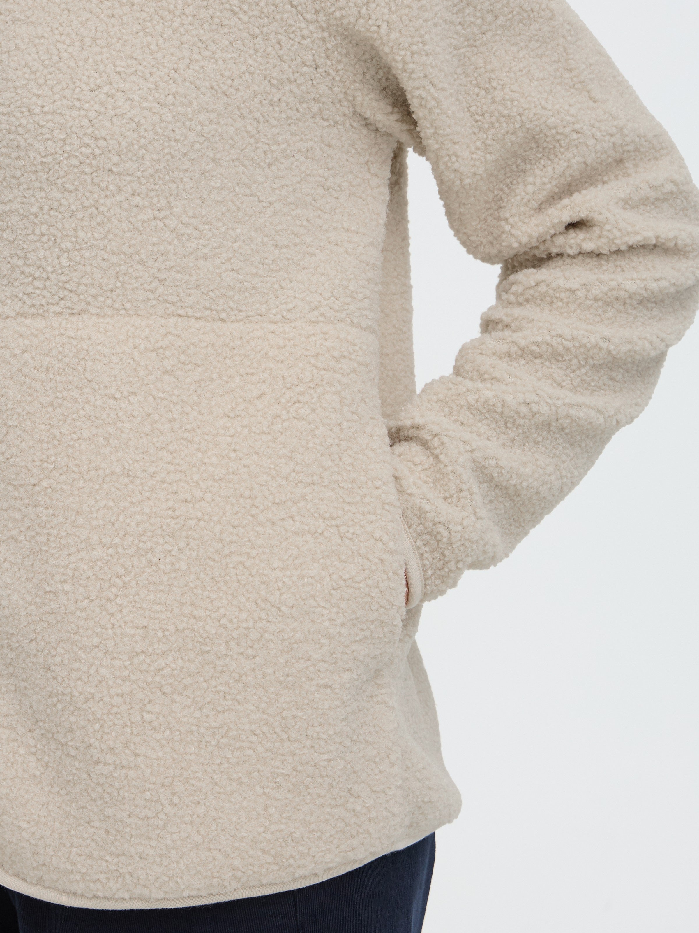 Fransa Tenya Sherpa Zip Jacket