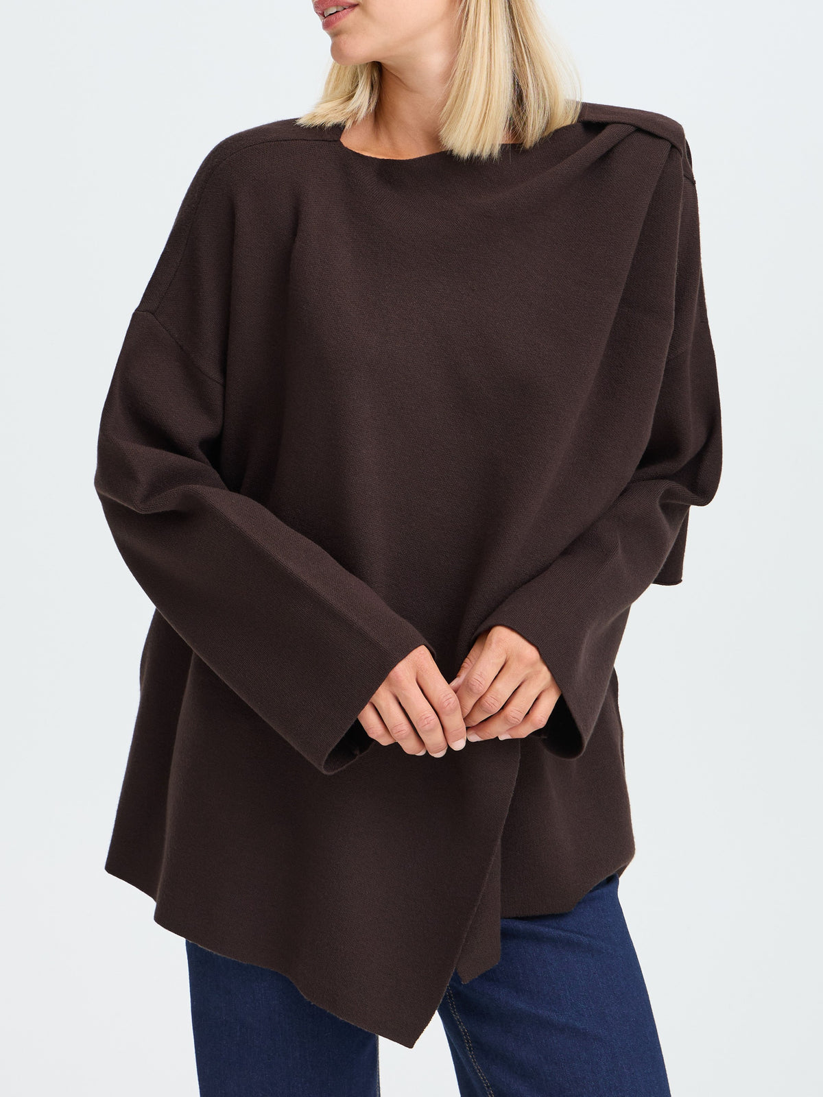 Fransa Sally 2-Way Wrap Cardigan