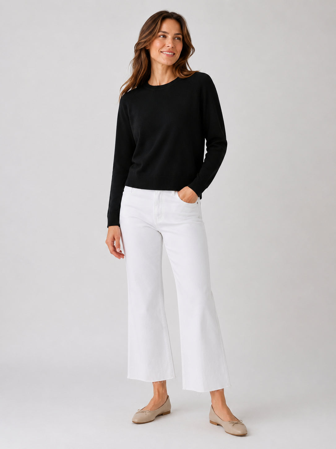 B. Young Morla Crew Sweater