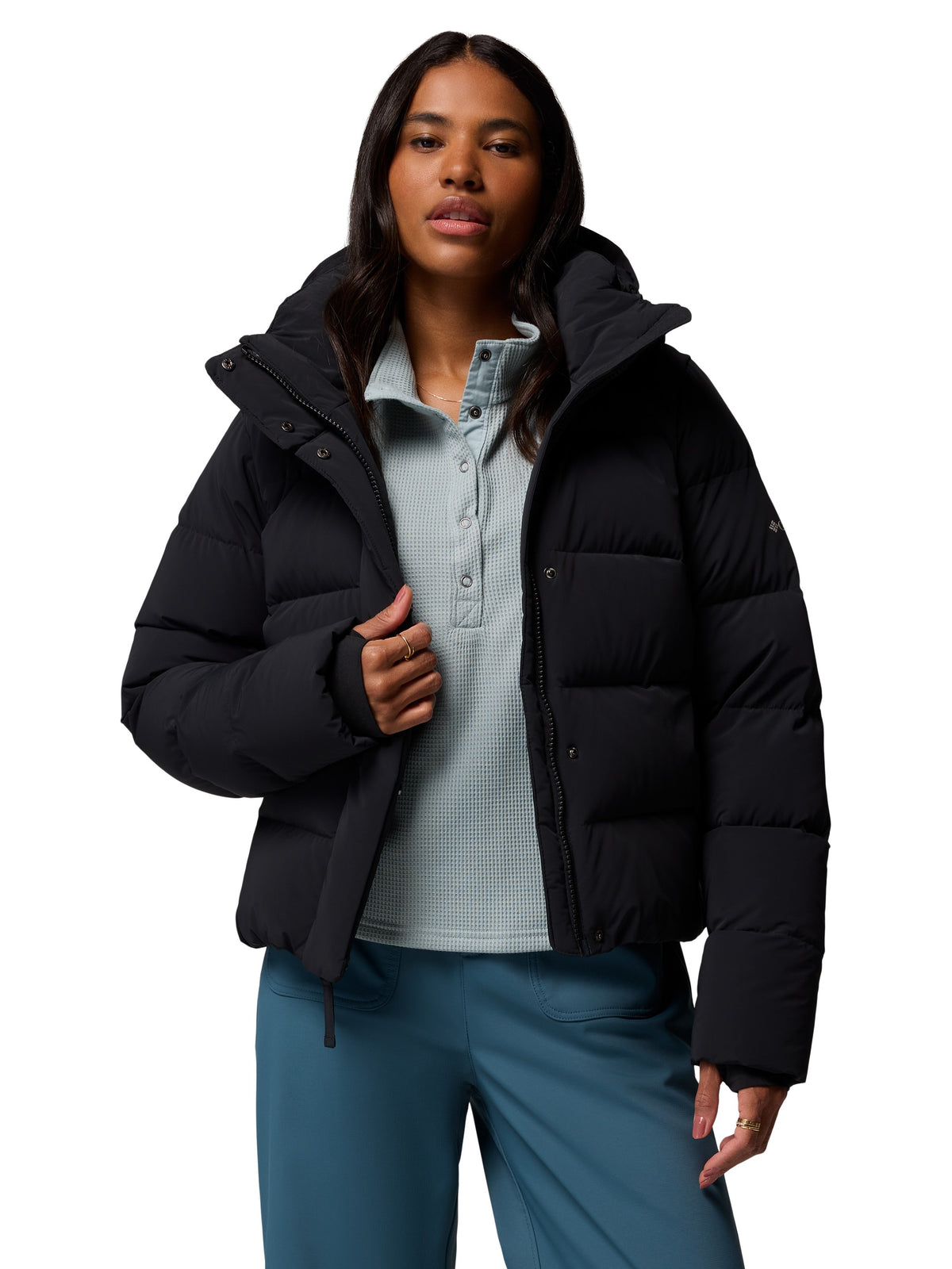 Columbia Amaze Puff So Soft Short Hooded Jacket
