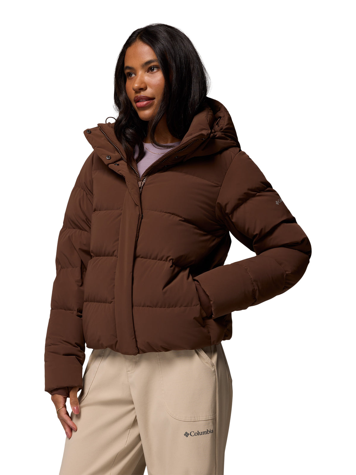 Columbia Amaze Puff So Soft Short Hooded Jacket