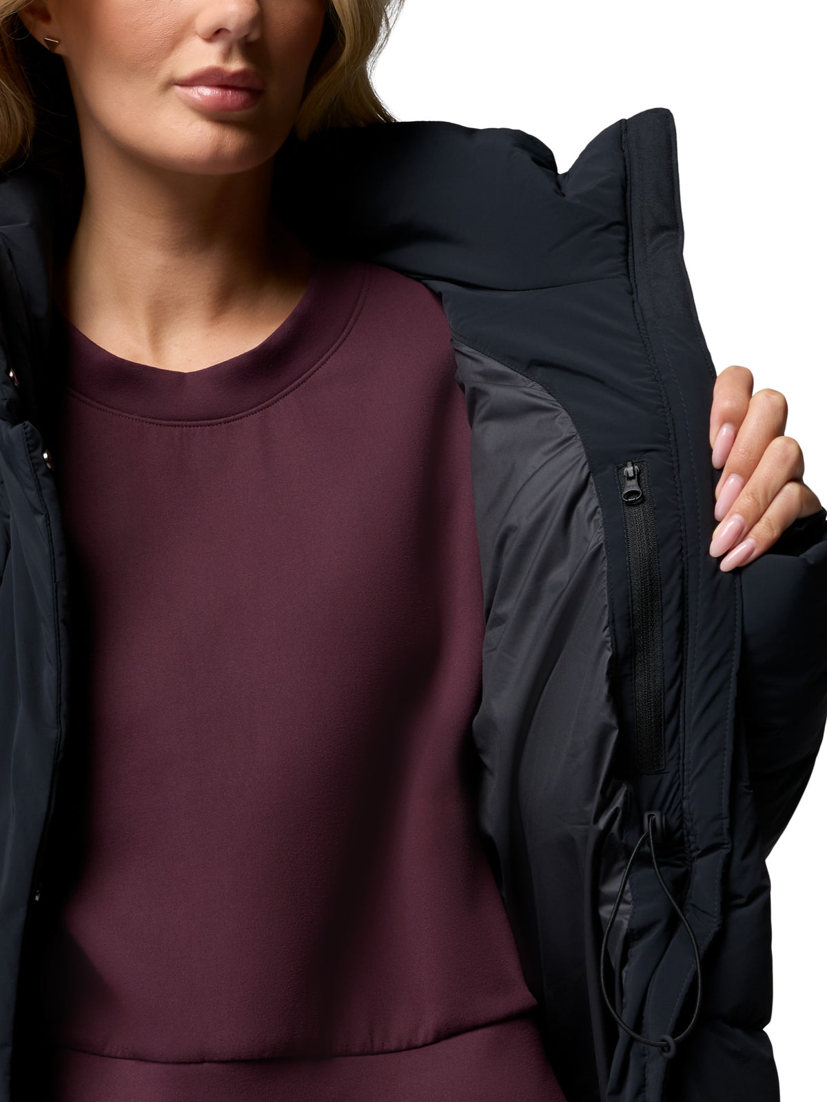 Columbia Amaze Puff So Soft Long Hooded Jacket