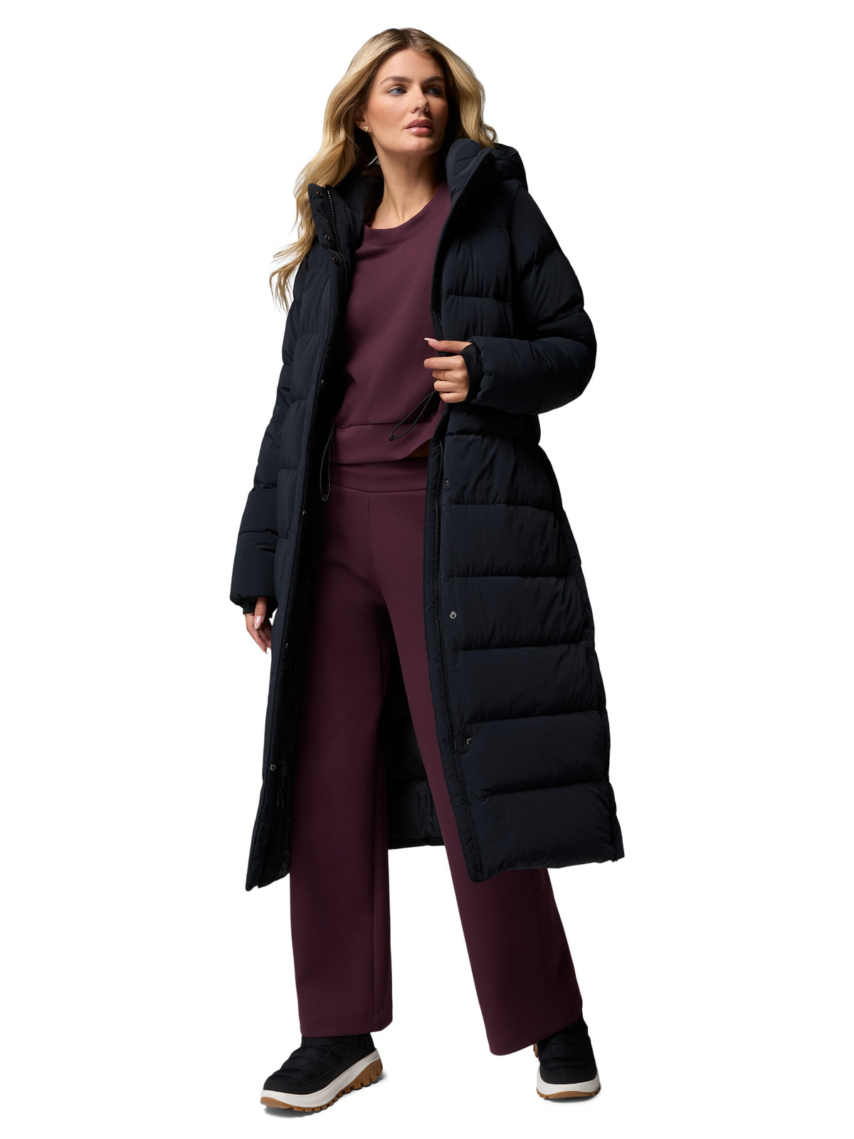 Columbia Amaze Puff So Soft Long Hooded Jacket