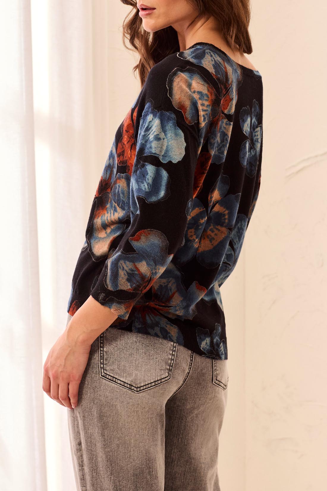 Tribal Treasure Crew Sleeve Sweater