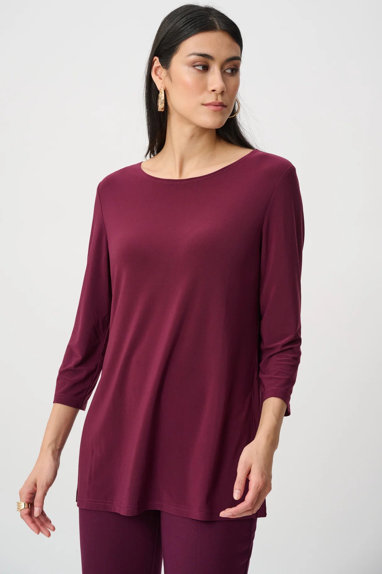 Joseph Ribkoff Simply Silky 3/4 Sleeve Tunic Top
