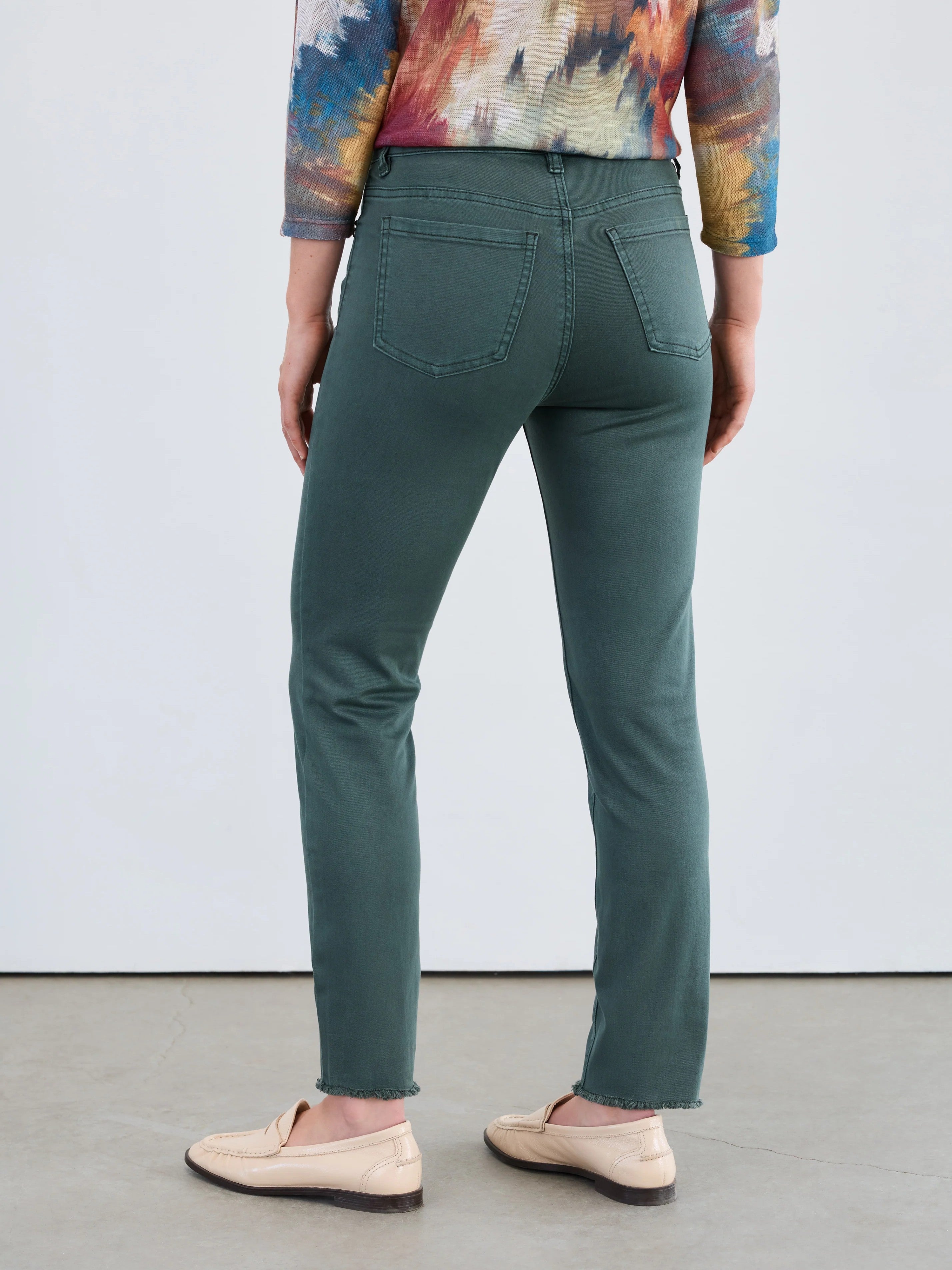 FDJ Olivia Fray Slim Jean