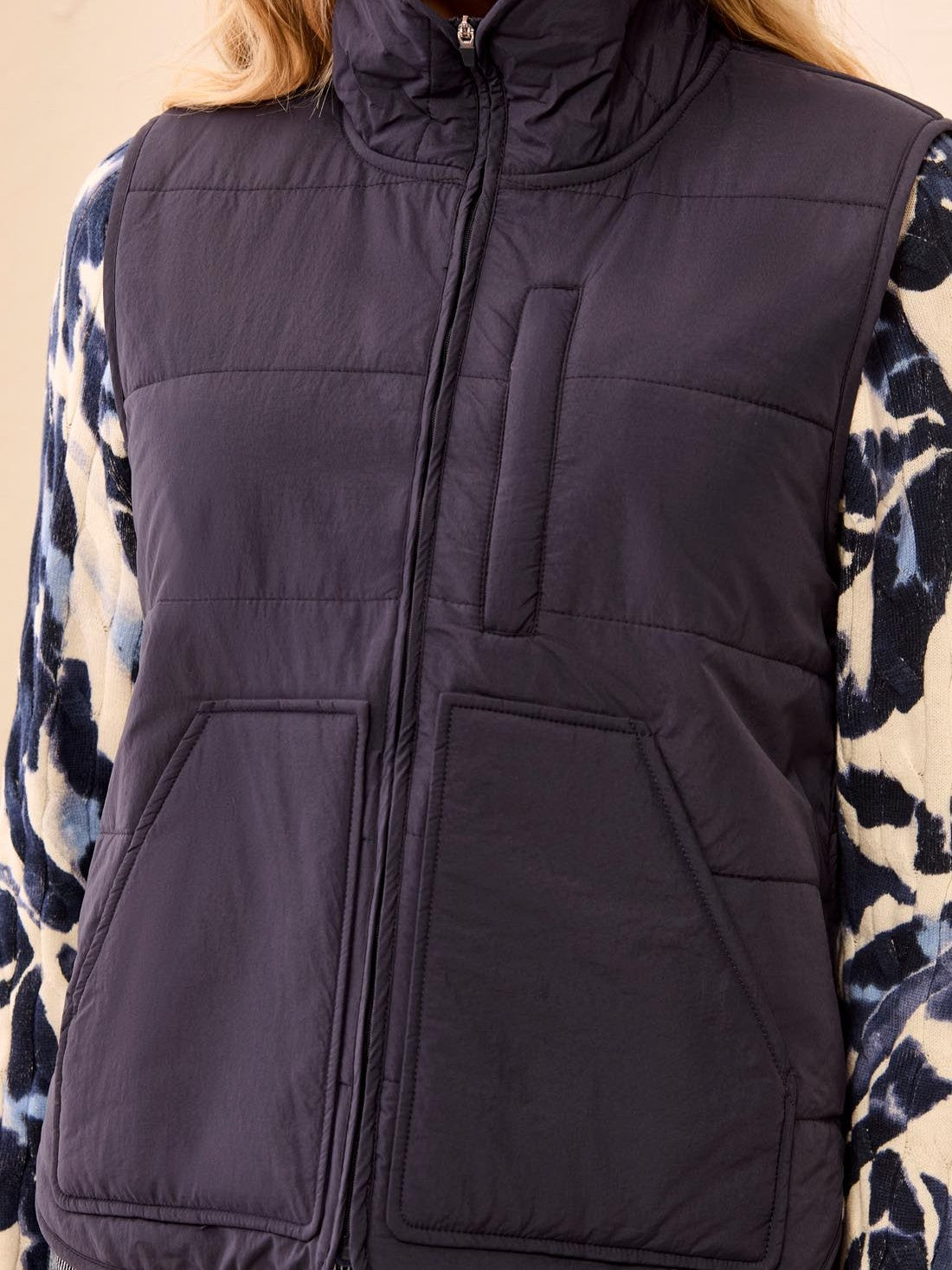 Tribal Essential Packable Puffer Vest