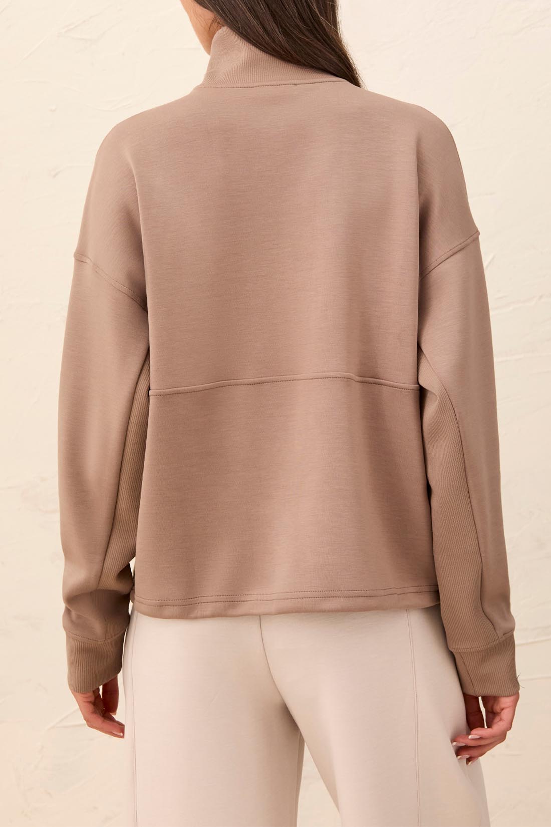 Tribal Techno Lux 1/4 Zip Pullover Top