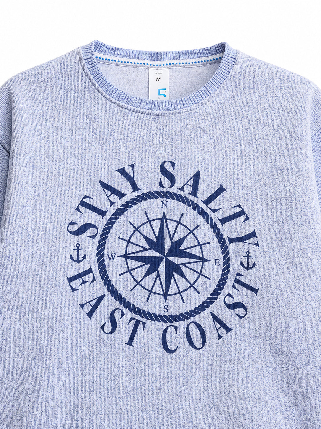 Salty Mariner Nantucket Graphic Crewneck Sweatshirt