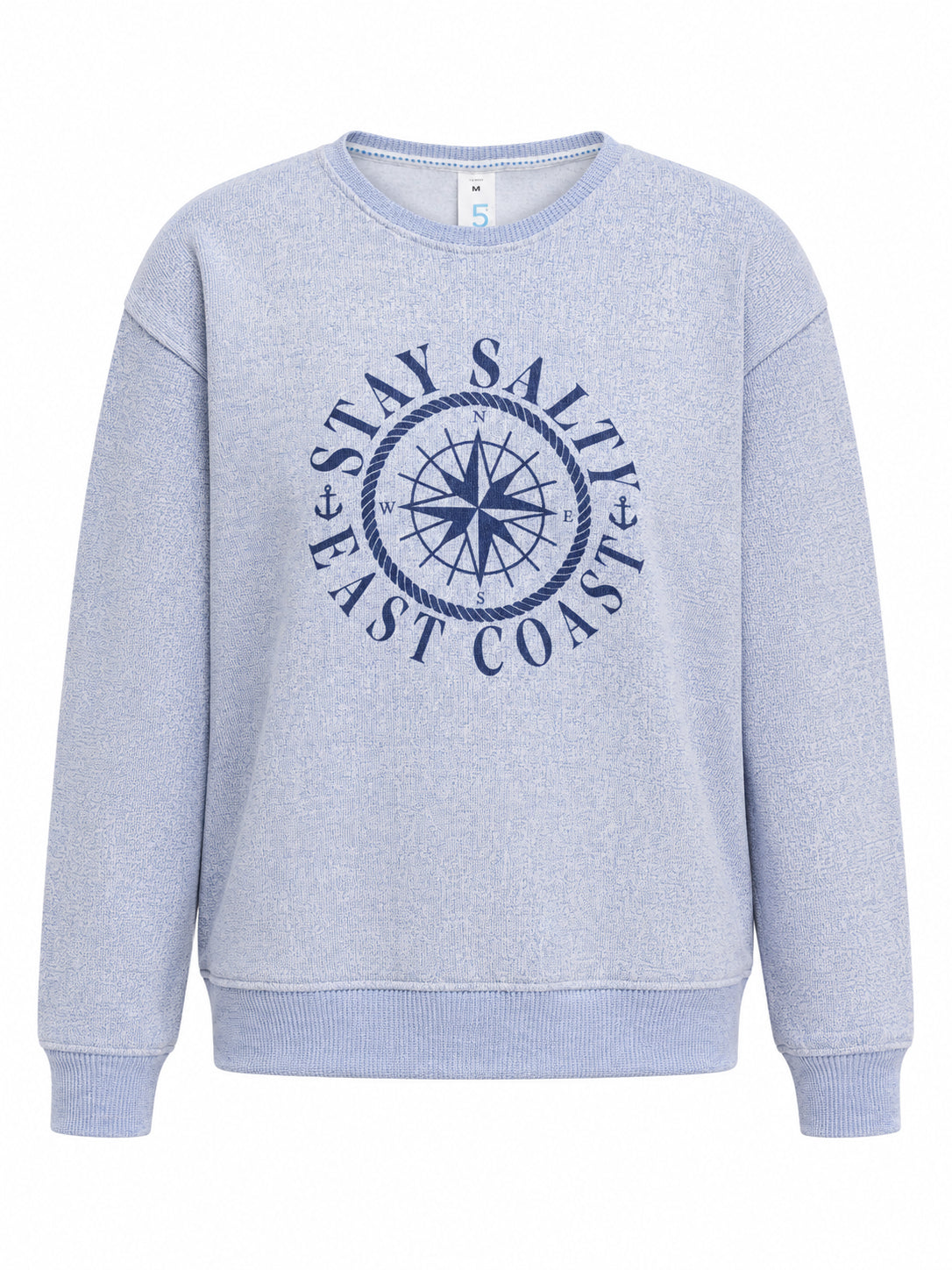 Salty Mariner Nantucket Graphic Crewneck Sweatshirt