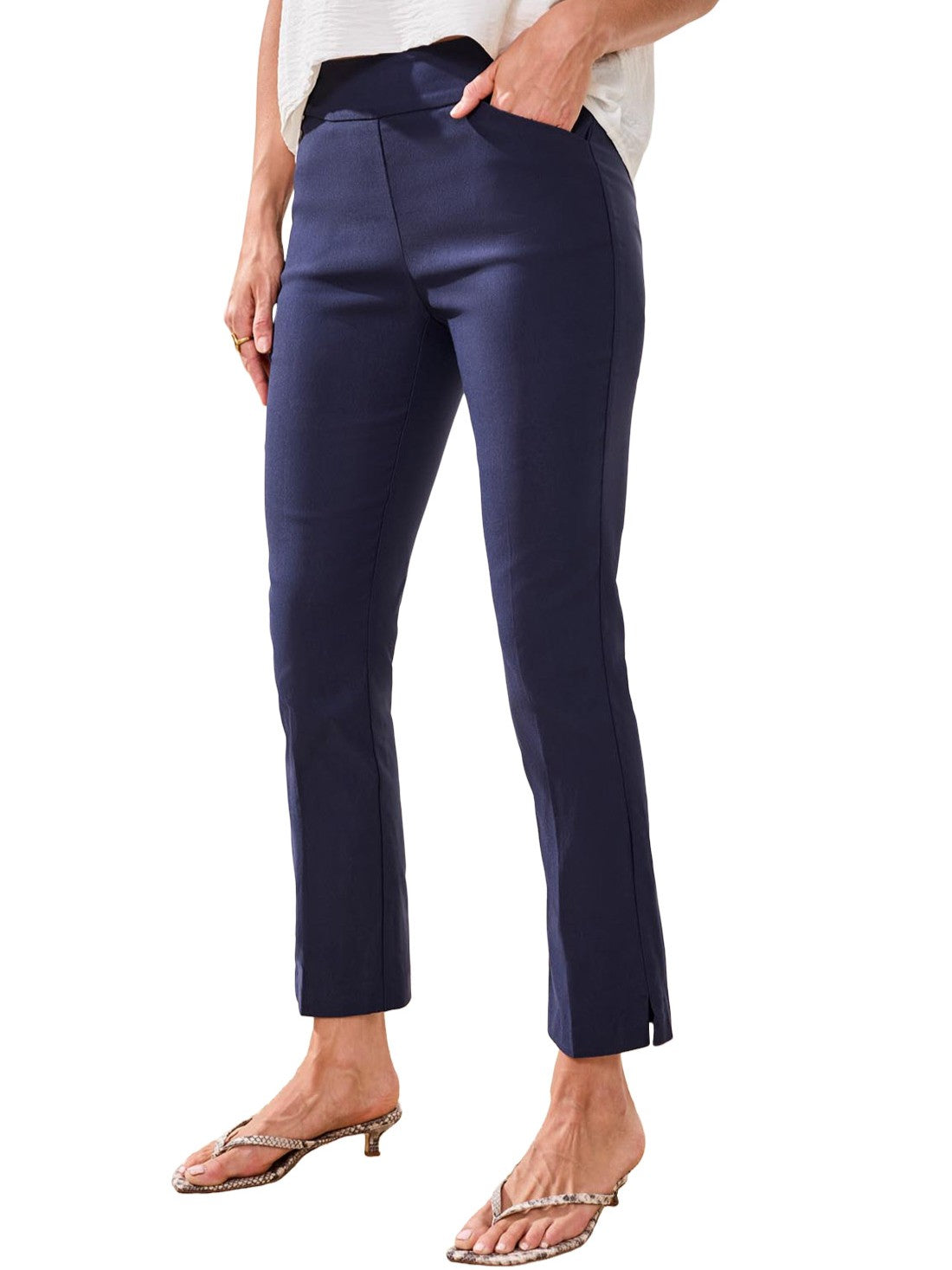 Tribal Petite Flatten It Pull-On Pant