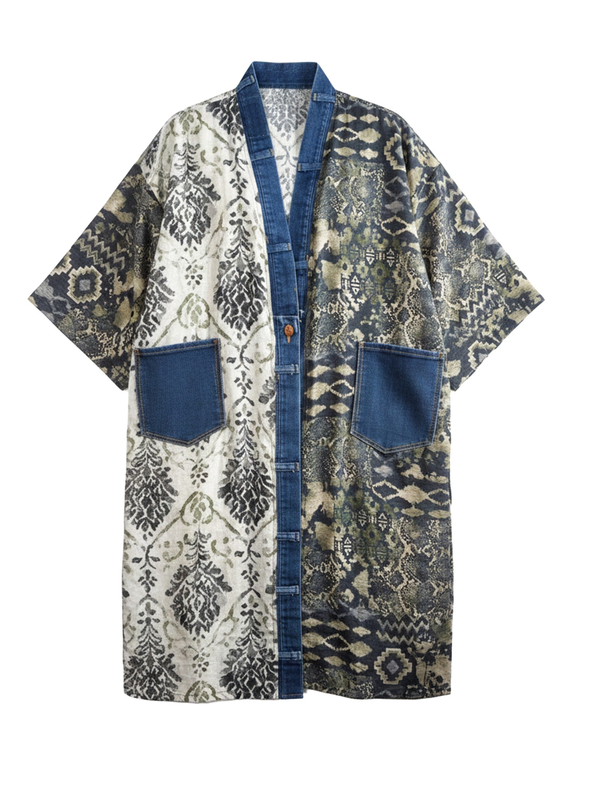 Shannon Passero Janis Denim Trim Cardigan