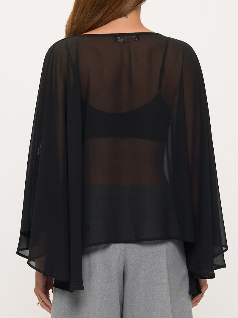 Chiffon Poncho