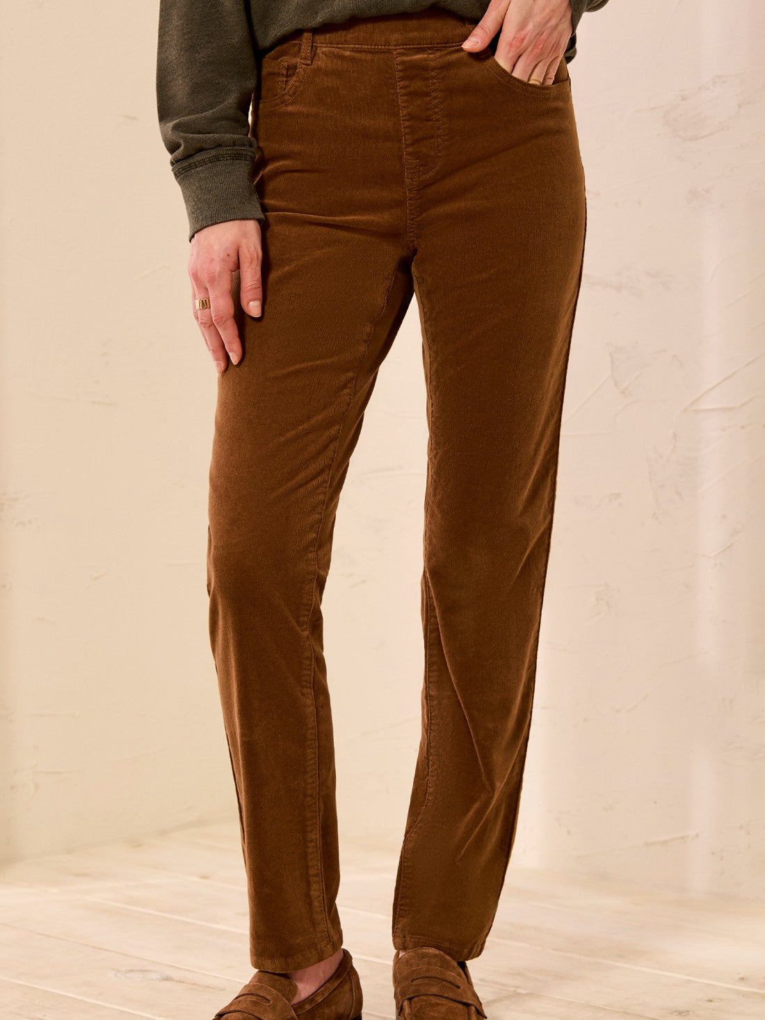 Tribal Audrey Slim Baby Corduroy 28" Pull-On Pants