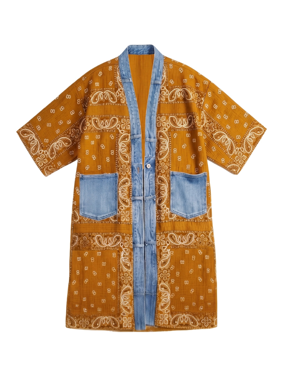 Shannon Passero Bandana Oversized Long Kimono