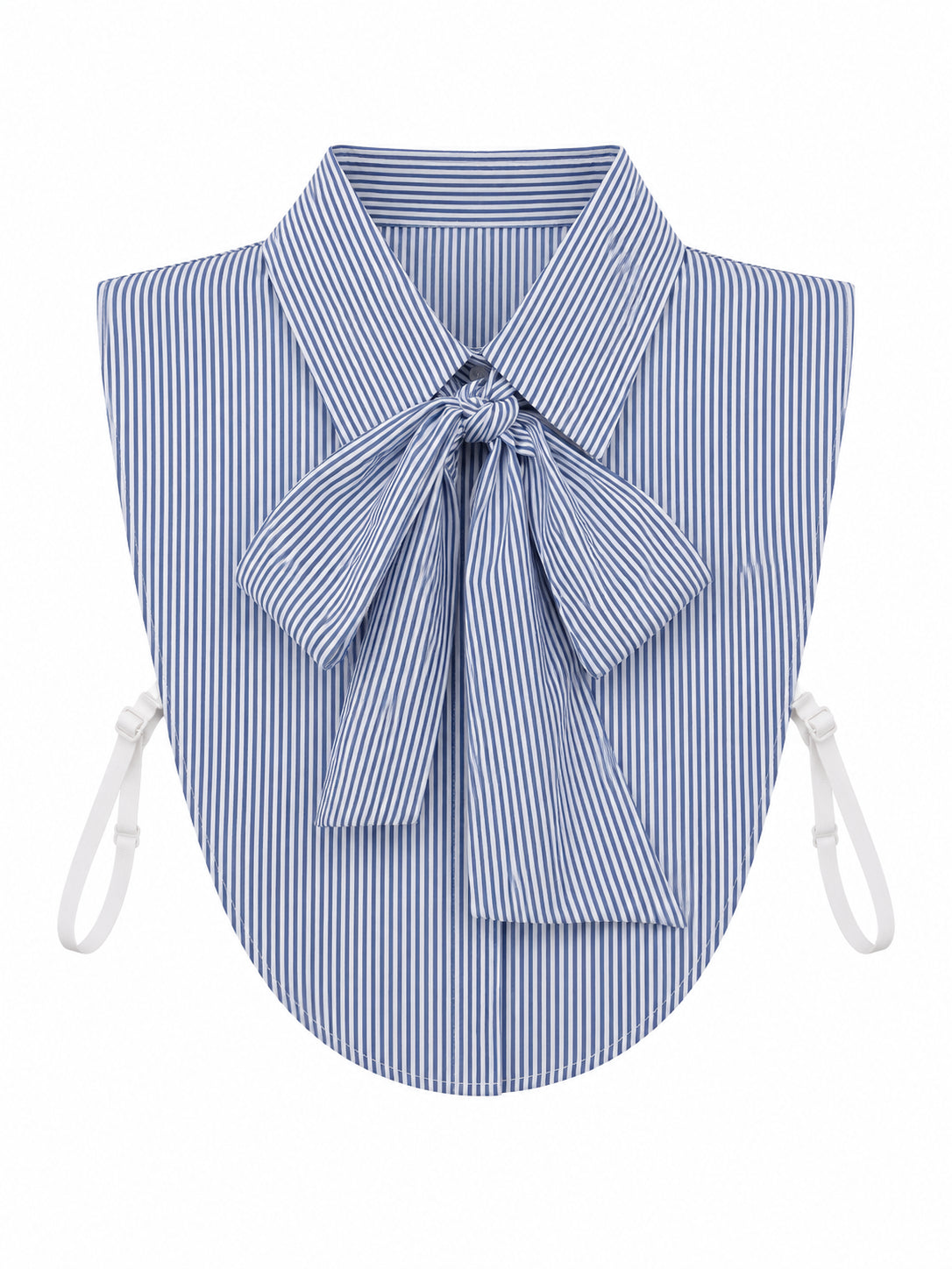 Neck Bow Striped Dickie