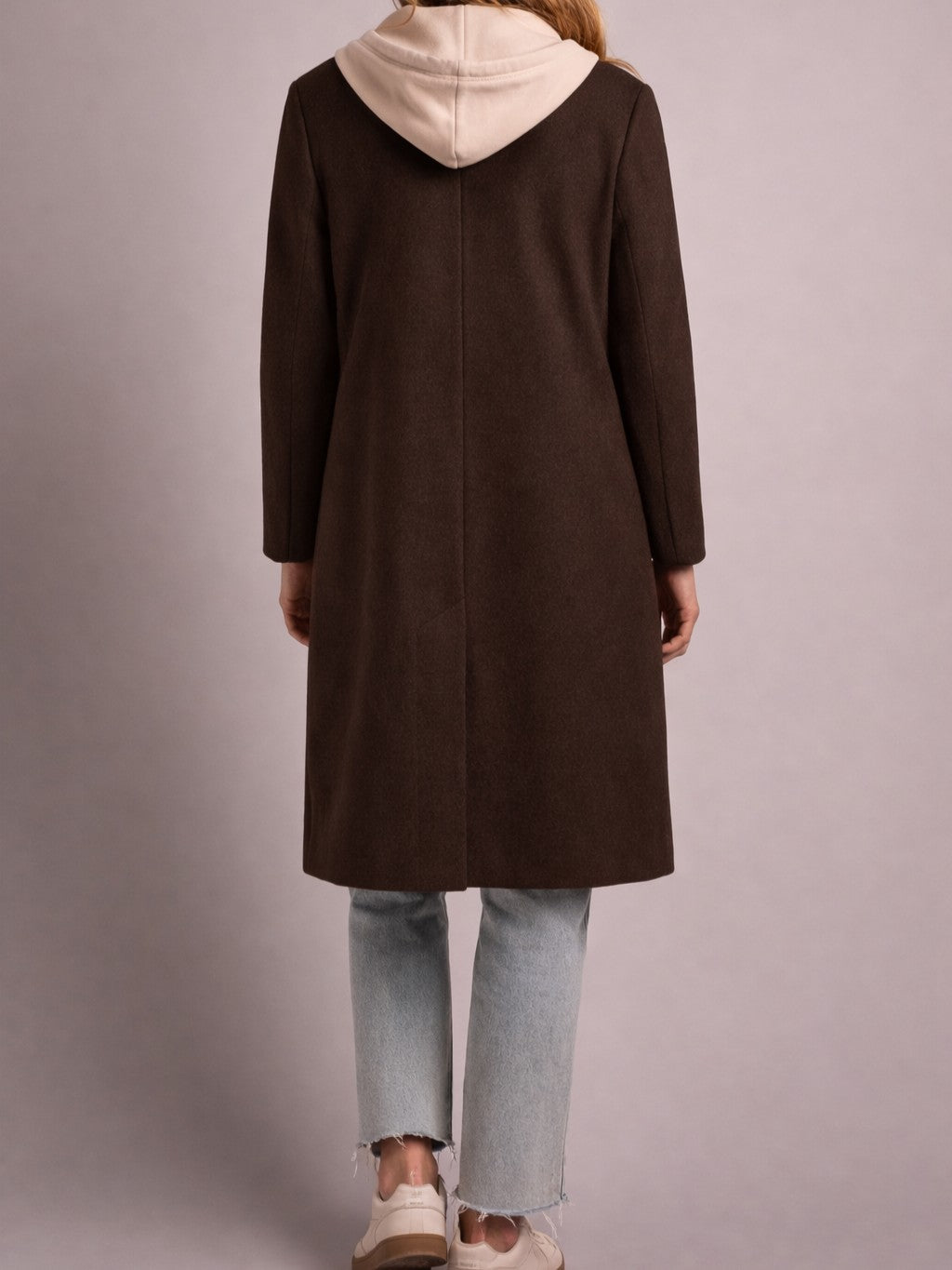 Tribal Casual Chic Button Front Fooler Coat