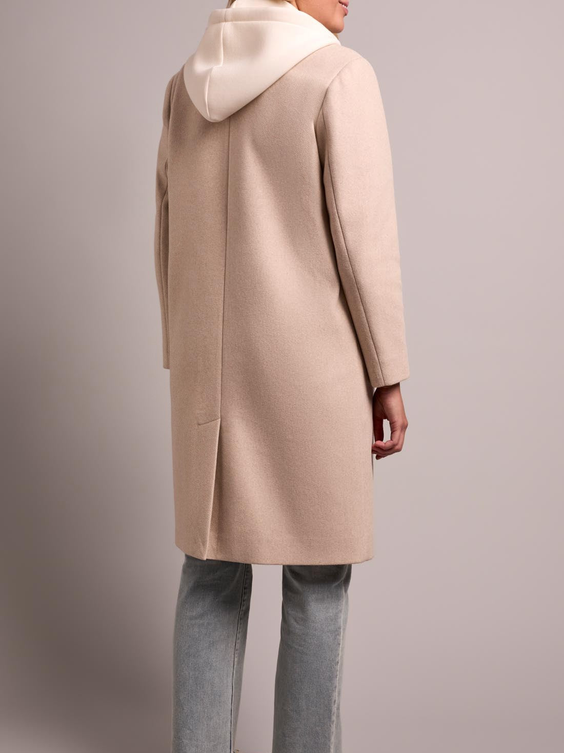 Tribal Casual Chic Button Front Fooler Coat